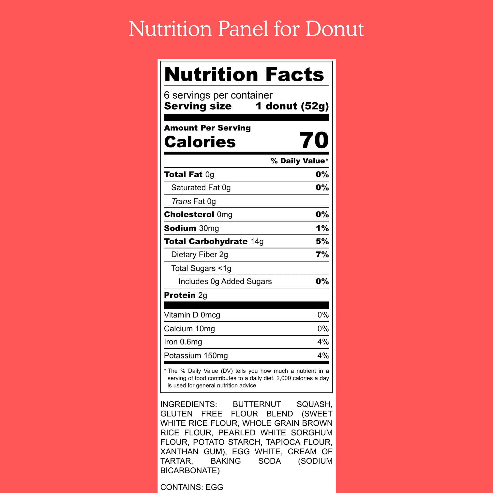 Low Calorie Gluten Free Plain Donuts | Add your own glaze or frosting!